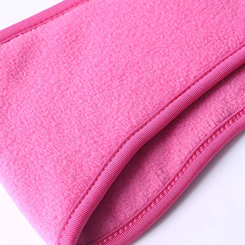 Omenex Ponytail Headbands-Double Layer Fleece More Thicker Winter Headbands For Cold Weather Running,Ski,Jogging And Others Winter Sports/Works (Ponytail Purple) #TOP7
