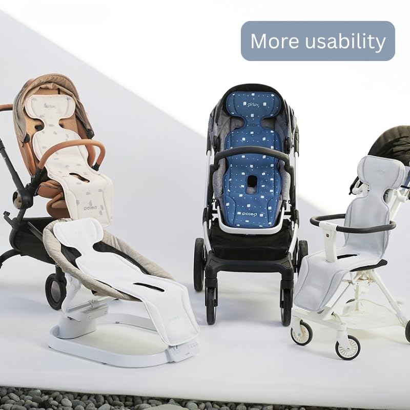 Amazon.com: Poled Airluv 4 Baby Car Seat Cooling Liner with Silent