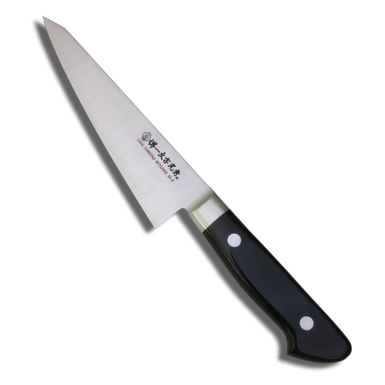 Amazon｜堺一文字光秀 洋包丁 サビに強い ステンレス 全鋼 片刃 精肉用
