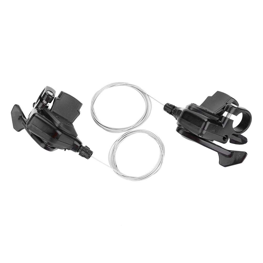 Image secondaire de Levier De Vite Velo,er Vtt 8 Vites,Sho er 8 Speed,Système De Vite Tecro Draco Pour Vtt,1 Pe ple 3X7/8/9 Viteérailleur Gauche/Dro