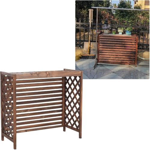 Conception de volet de cloture de climatiseur resistant et support plante - 2