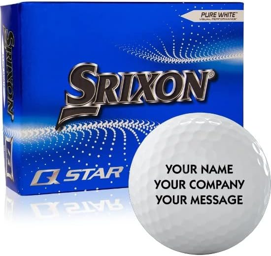 Srixon Q-Star 6 Personalized Golf Balls