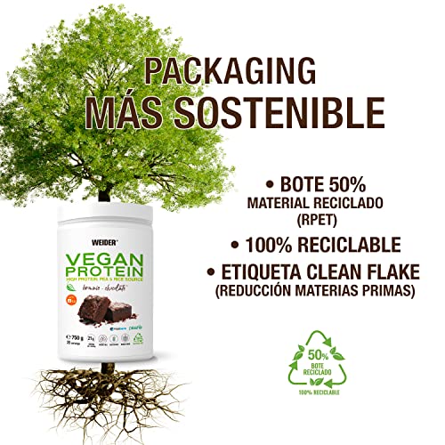 Weider-Vegan-Protein-750g-Sabor-Brownie-Chocolate-Proteina-Vegana-21gdosis-Aislada-Guisante-Pisane-y-Arroz-Con-Vitamina-B12-y-Stevia-Sin-Gluten-Sin-Azucar