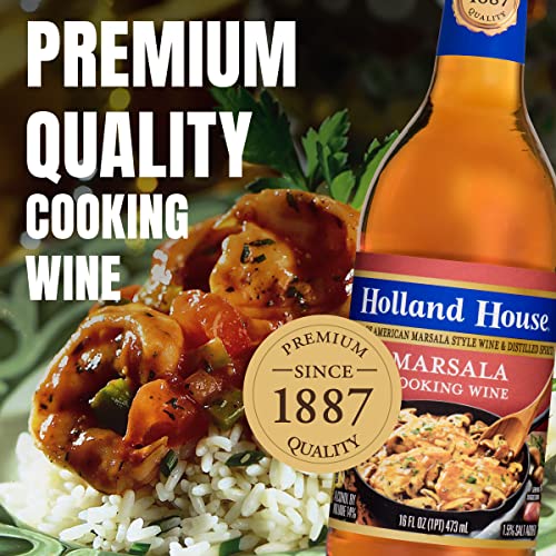 Holland House Marsala Cooking Wine, Ideal For Cooking, Roasting And Marinating, 16 Fl Oz #TOP6