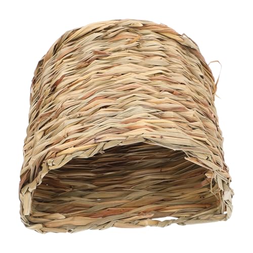 Hohopeti マルチカラーの草の隠れ家。ウサギやハムスターの室内遊びに 。