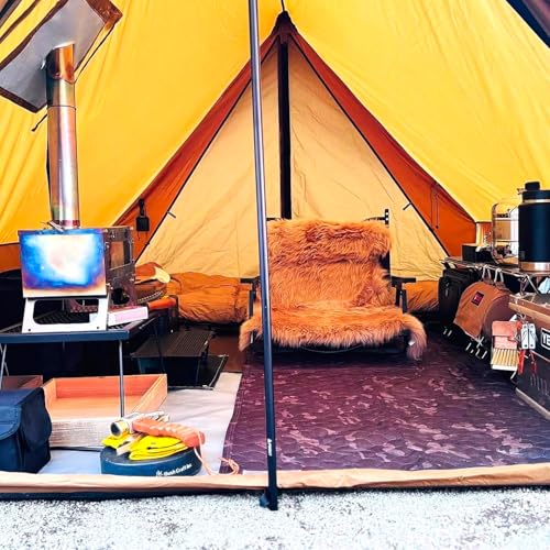 Carpa POMOLY CHALET 70 Pro para 2 personas impermeable miniatura 3