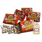 h2i Knallerbsen EP1101 | 10.000 Stück | Knallteufel Trickknaller Pop Snaps | Scherzartikel für draußen | Kategorie F1 | e