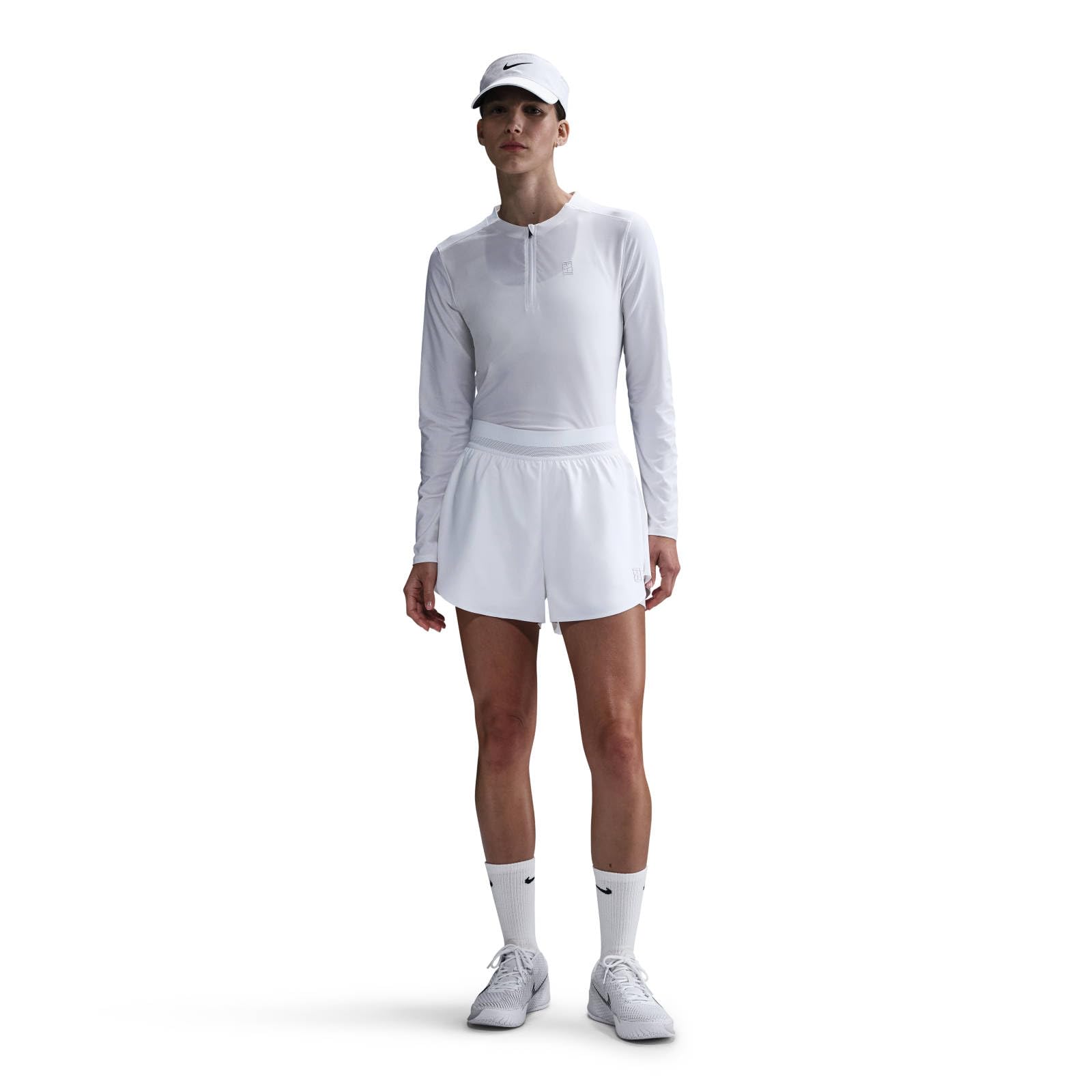 NIKE - Nikecourt Ace Advantage Dri-Fit Tennisshorts (Damen), Pantaloncini da Tennis Dri-Fit a Vita Alta (Donna) Donna