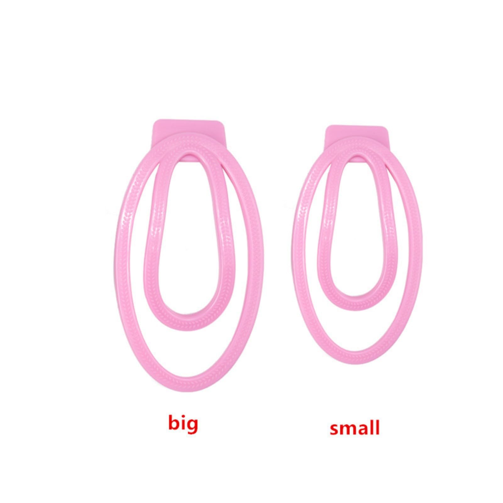 2-Piece Baseball Clip Accessorio Fufu Clip per uomo-A187 (Rosa)