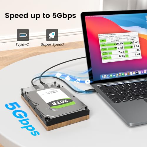 Adaptateur SAS vers USB 3.0 pour lire un disque de serveur sur PC - 3