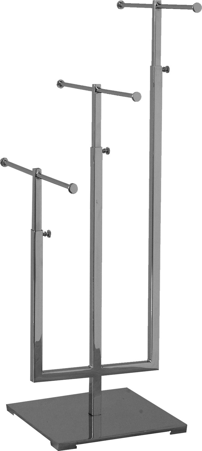 AMKO CSR-3 3Tier Jewelry Stand, Adjustable Upright (Pack of 1)