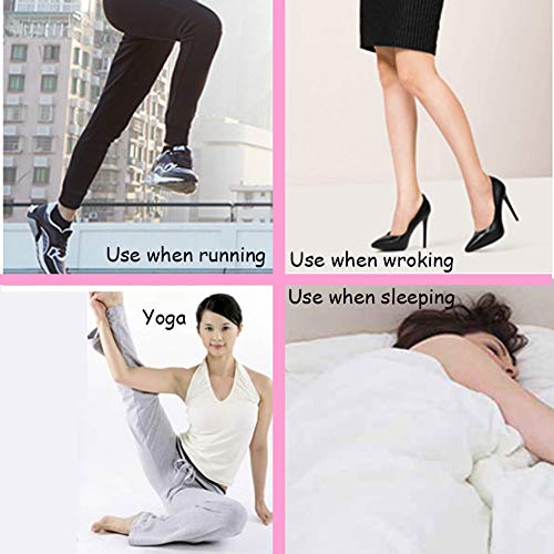 Image of Broken Adjustable Toe Wraps 8 Pack, Fabric Toe Splint Toe Cushioned Bandages Finger Toe Protectors Straightener Toe Separators, Orthopedic belts
