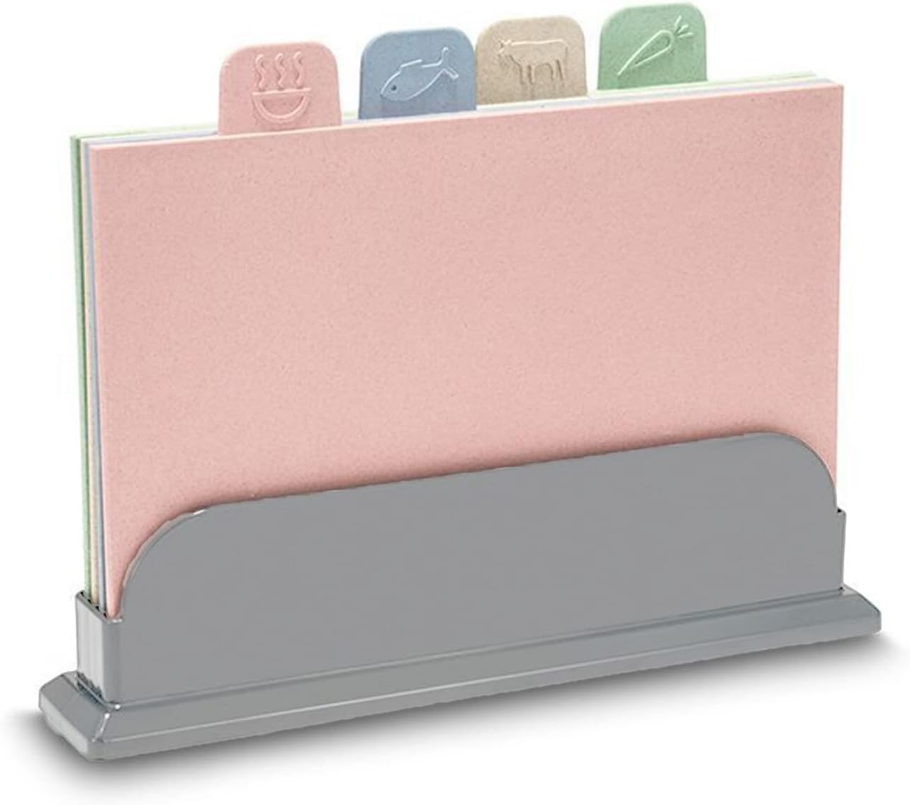 Chopping Board Set,Plastic Chopping Board Set Large,Extra Thick Colour Coded Plastic Cutting