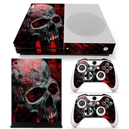 UANDM Xbox One S Slim Console Remote Controllers Skin Set Vinyl Skin Decals Sticker Cover for Xbox One Slim (XB1 S) Consol...
