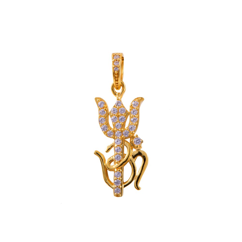 joyalukkas Impress Collection 22k Yellow Gold Pendant-picture-47
