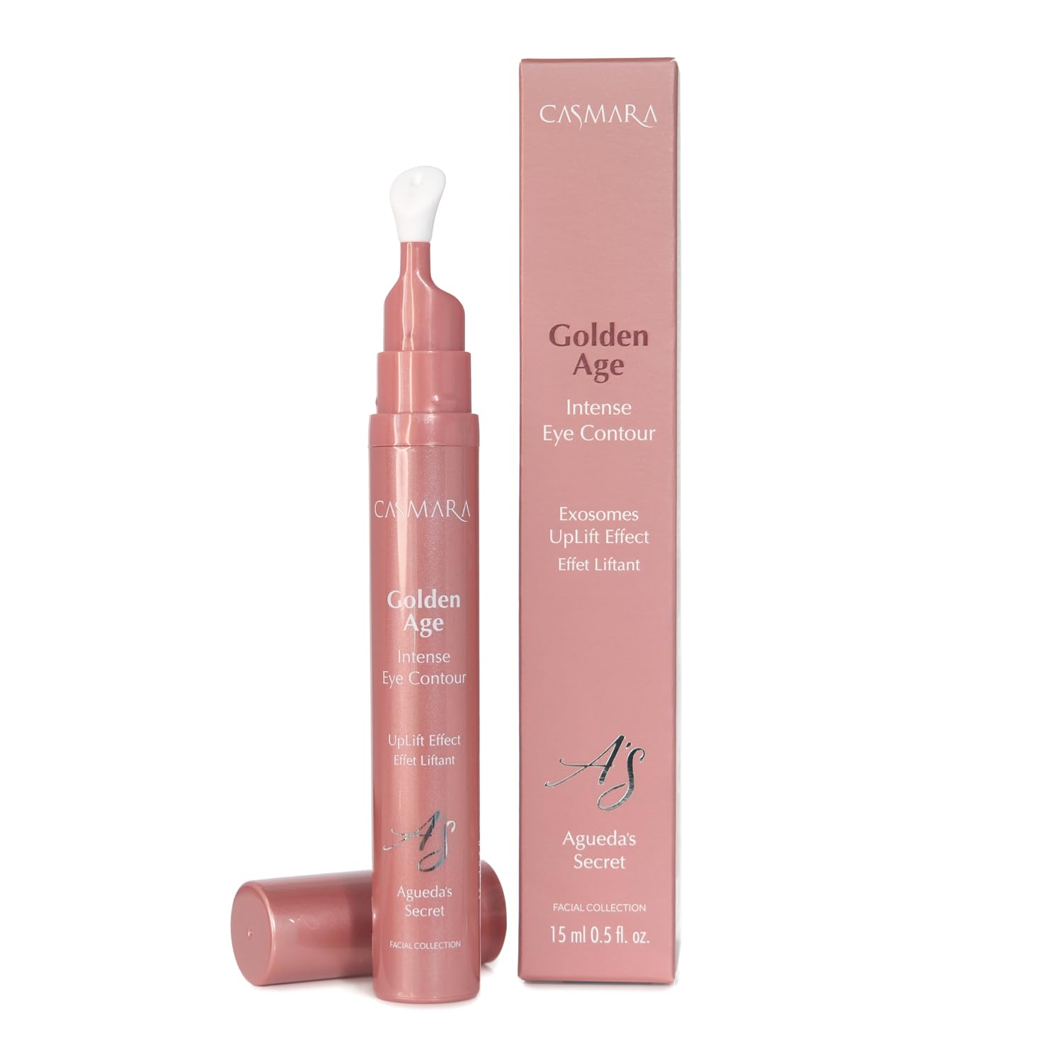 CASMARA - Contorno de Ojos Antiarrugas Mujer con Efecto Lifting Inmediato – Reduce Bolsas y Ojeras, Reafirma Párpados y Aporta Luminosidad – Tratamiento Antiedad Avanzado - Todo Tipo Pieles