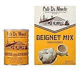 Cafe Du Monde Coffee And Beignet Mix Set – One Can Of Cafe Du Monde Coffee And Chicory And One Box of Beignet Mix