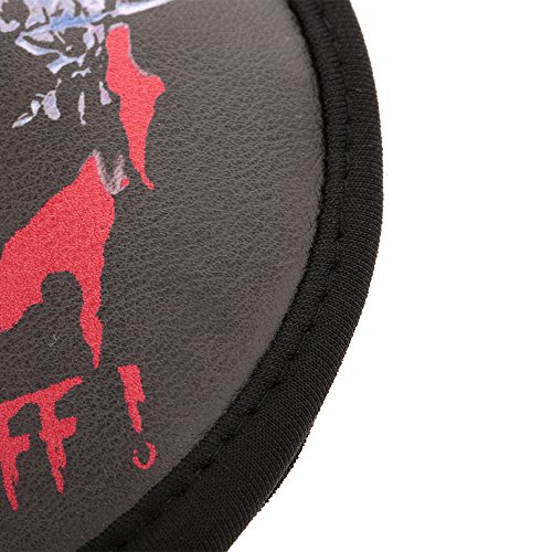 KKmoon Cobertura de Pneu de Reposição de couro PU Padrão de Esqueleto para 1/10 Traxas Redcat Axial