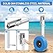 Migoda Boat Launching Wheels, 300 LBS Loading Capacity Inflatable Boat Launch Wheels, 10