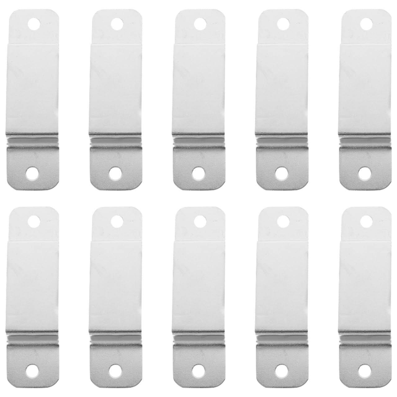 Veemoon 10pcs Metal Tape Measure Holder Clips, Belt Bow Clip Tool Holder Bench Tool Belt Hanger for Universal Worker Accessory