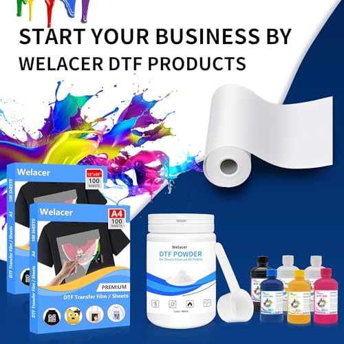 Image of DTF Ink White 2000ml Heat Transfer Ink Refill I3200 ET-8550 | nk Kit for I3200,XP600,R1390,L1800,ET-8550,ET-2850,XP-15000,R2400,L800,1430,P800,R2000 for All DTF Printers&Film