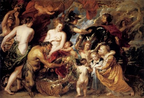 Affiche Artistique Rubens Toile 60x90cm pour Décoration du Salon