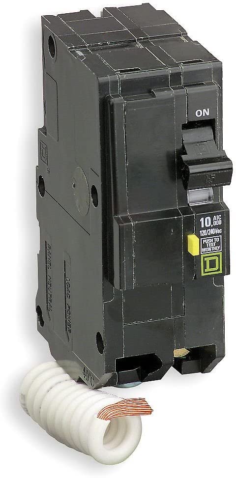 New Square D QO215GFI / QO215 GFI 2 POLE 15 AMP NIB QO GROUND FAULT BREAKER
