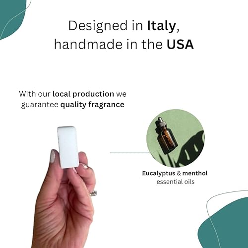 Miniatura 4 de Vaporizadores de ducha de eucalipto para aromaterapia, 7 bombas de ducha fabricadas en Estados Unidos, aromaterapia, vaporizador de ducha de mentol,