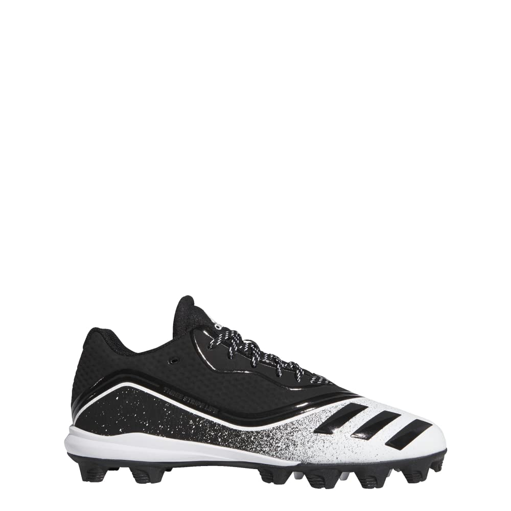 Adidas Mens Icon V Md Baseball Shoes Black/White 9