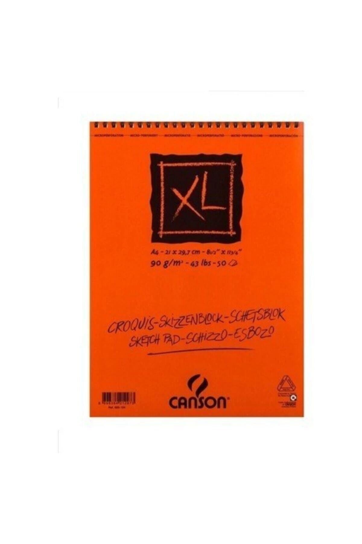Canson Croquis Xl Album 90 g spirala A4 50Yp malarstwo i bloki rysunkowe