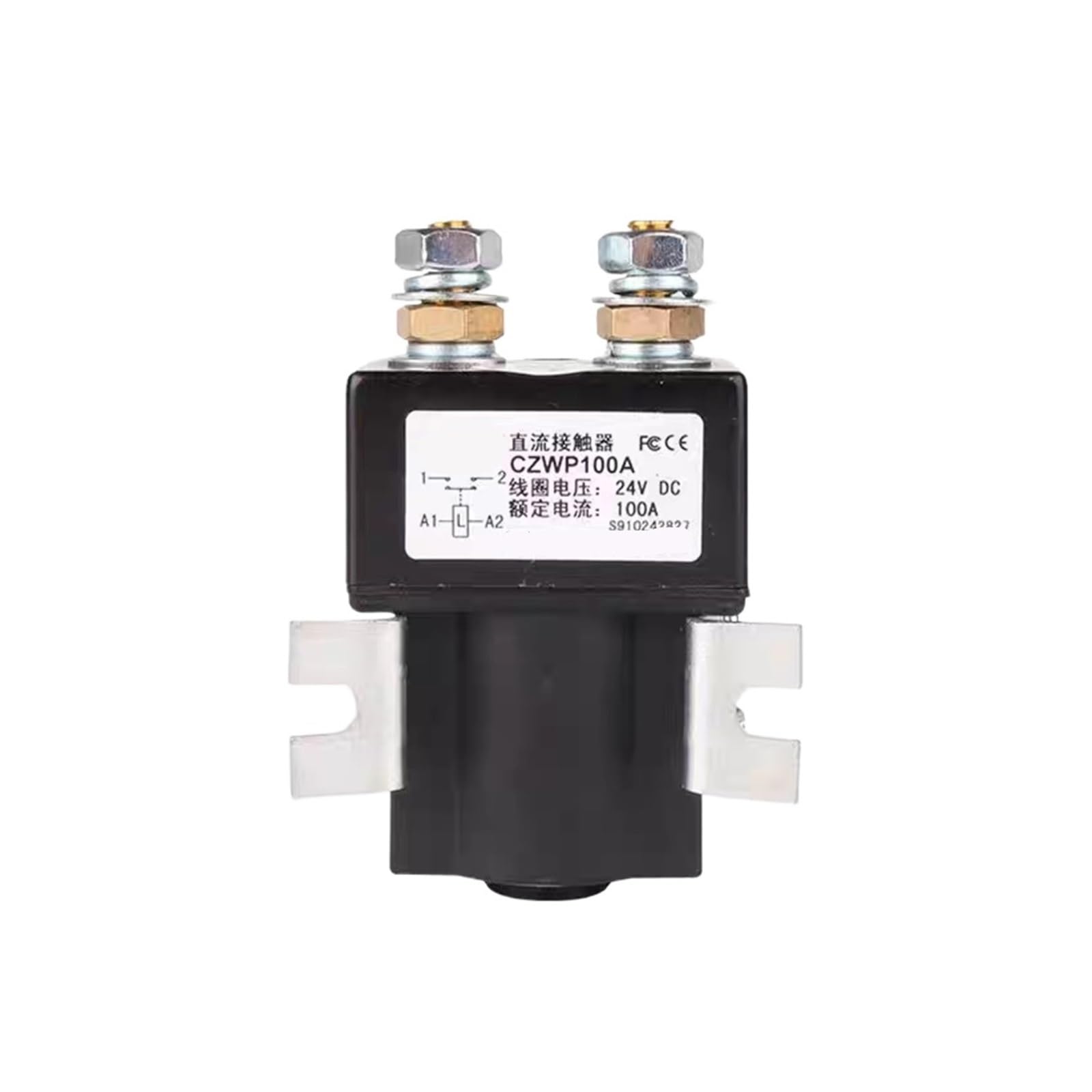 TPKMVGAP SW80 SW80P CZW100A CZWP100A ZJW100A DC 12V 24V 36V 48V 60V 72V 84V 1NO DC Contactor(CZWP100A,36V)