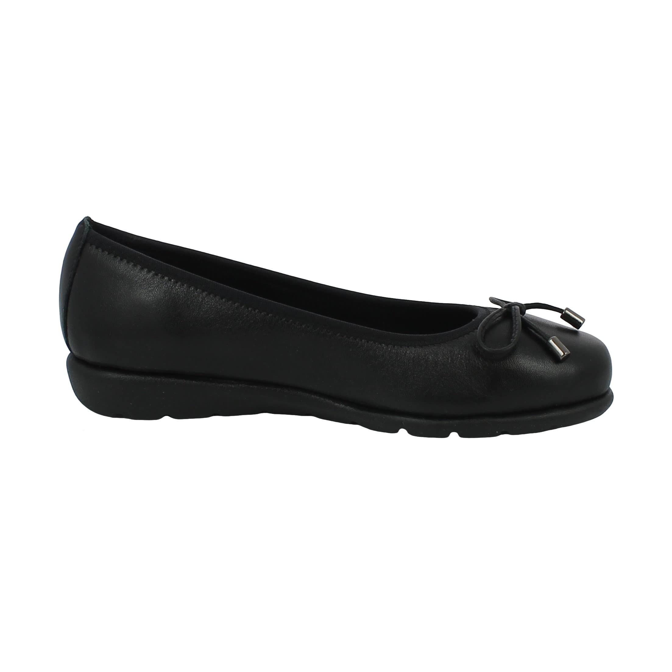 Valleverde SCARPE BELLERINA CASUAL DONNA VS10100 PELLE NERO ORIGINALE AI 2024