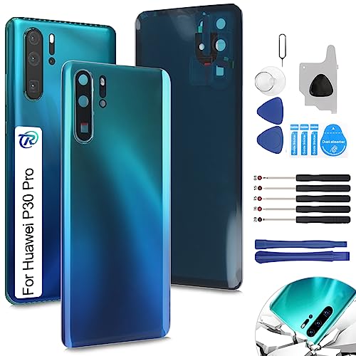 Crocfol Pellicola Protettiva 5D [2 Pezzi] Per Huawei P30 Pro, Autorigenerante, Trasparente, Compatibile Con Cover, Vincitore Test Connect - 2