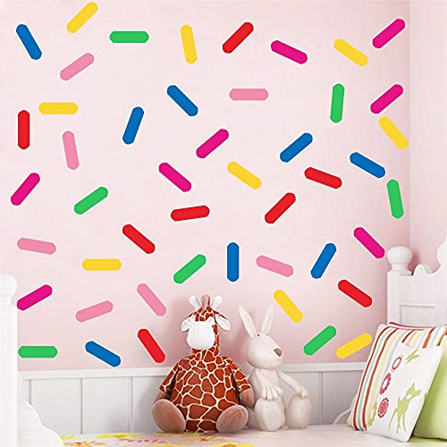 Vinilos Decorativos Rainbow Sprinkles en 6 Colores PVC