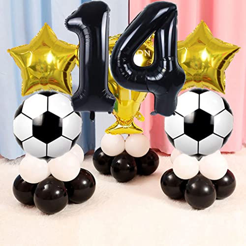Conruich Kit di Palloncini Calcio, Decorazione