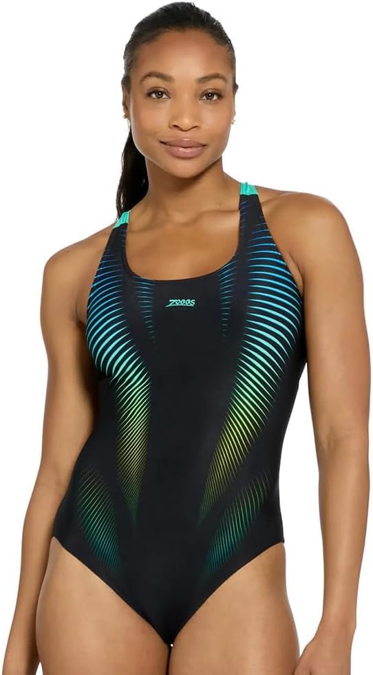 Zoggs Powerback E+ résistant au chlore maillot de bain sport