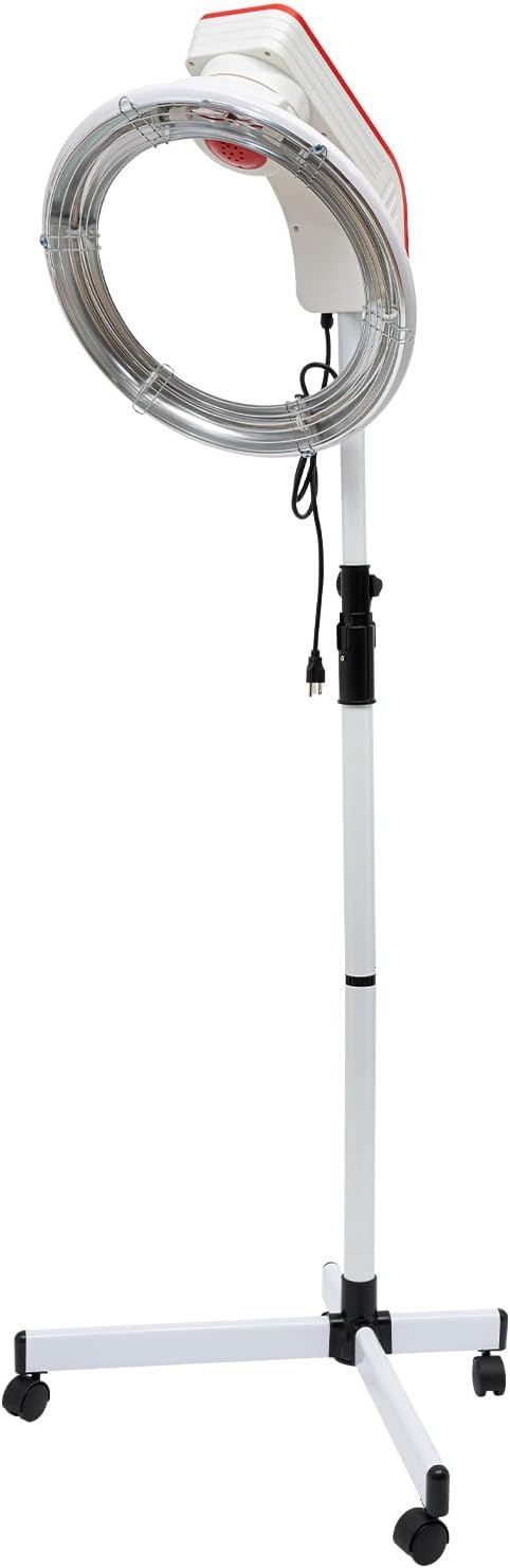 Professional Adjustable Hooded Floor Hair Dryer, 3-in-1...