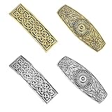 💕Elegante y clásico: las horquillas para el cabello de diseño vintage están de moda, un diseño meticuloso, una mano de obra exquisita.Simple, moderno, que es un maravilloso accesorio de peinado, que ayuda a hacer peinados encantadores para usted.Ya sea un evento diario o una fiesta te hará destacar.