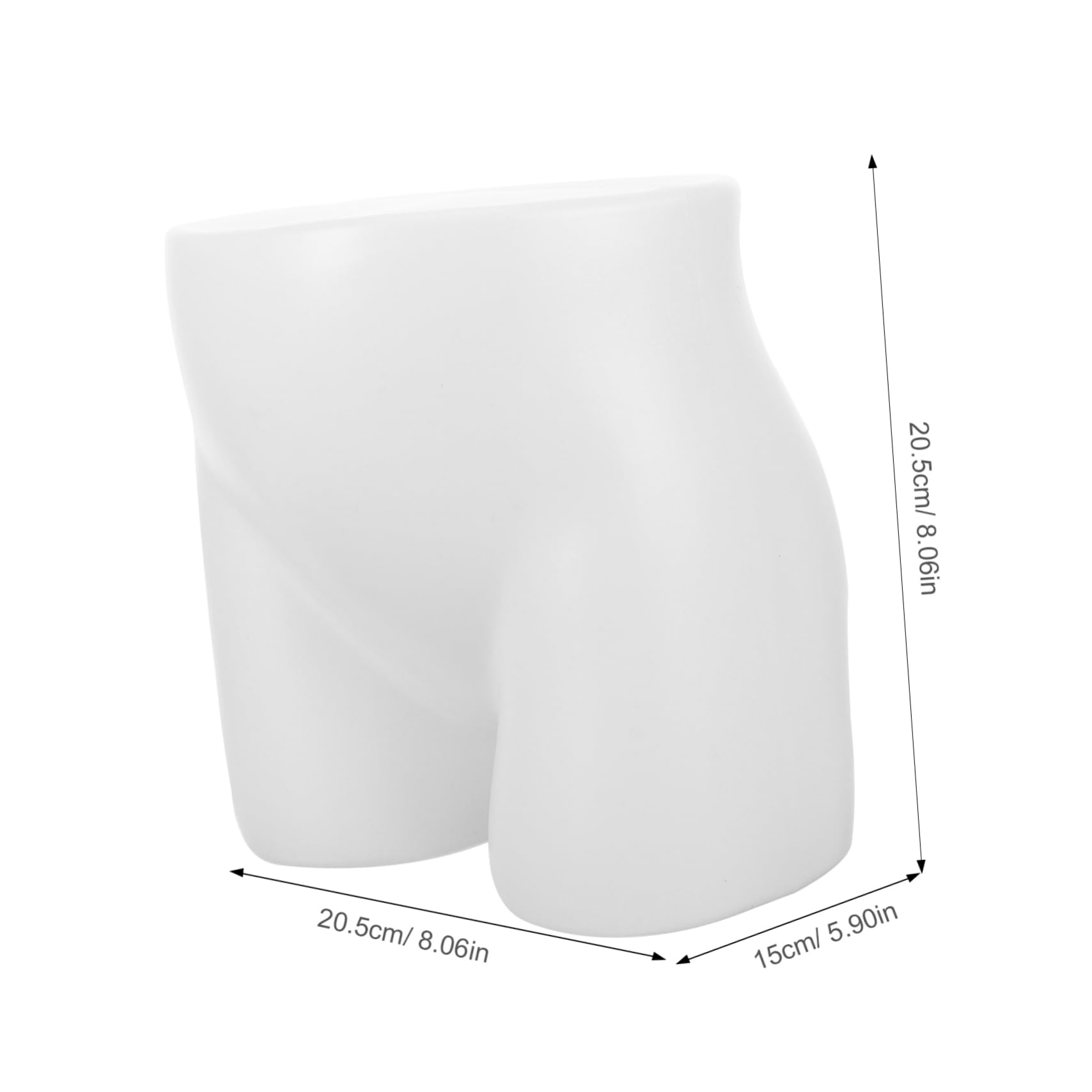 Unterwäsche Schaufensterpuppe Hip Mannequin für Unterhosen Präsentation Desktop Modell für Kinderbekleidung Dekoration im Kinderzimmer