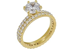 Sparkling Engagement Ring Set - Symbol of Eternal Love