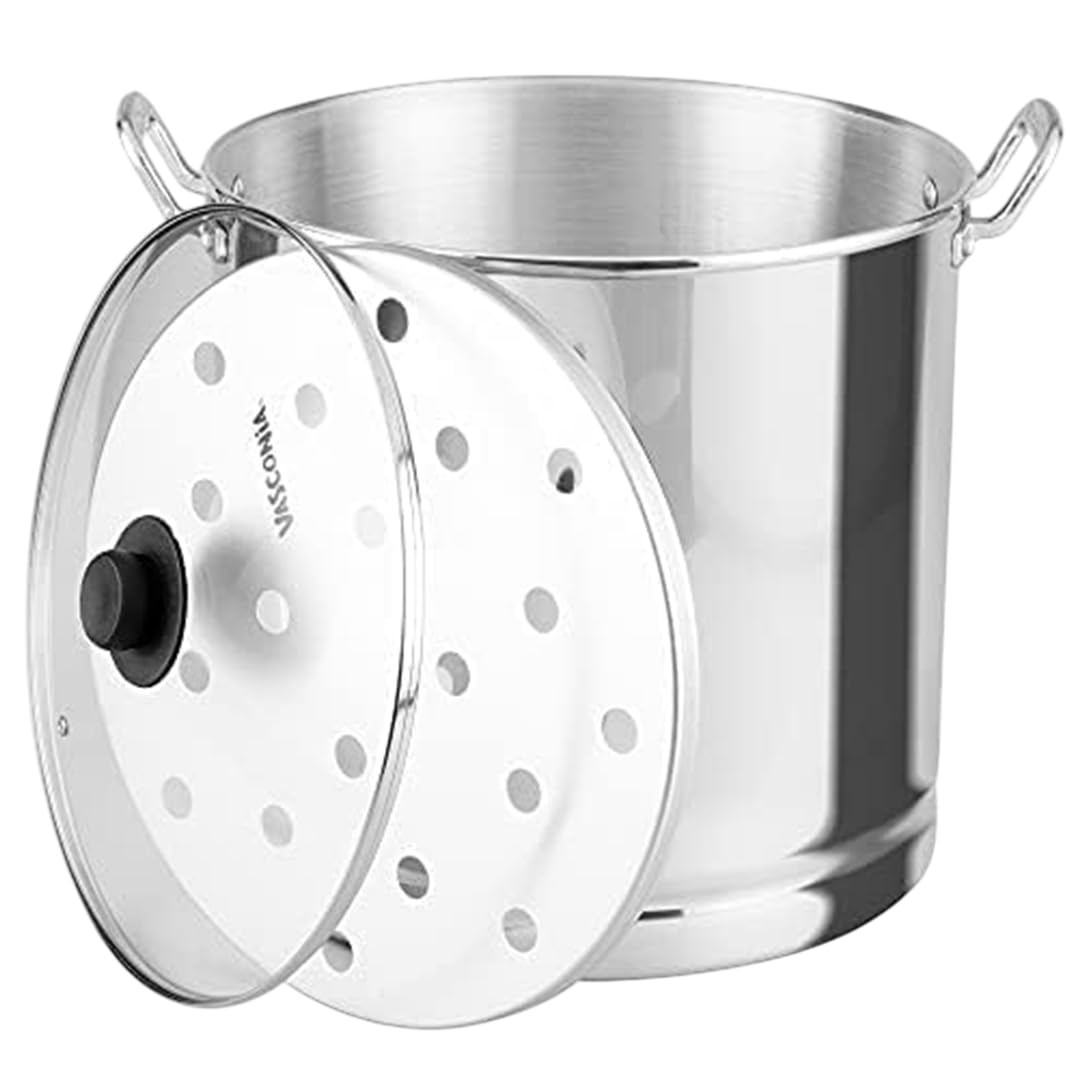 Vasconia 32-Quart Steamer Pot (Aluminum)