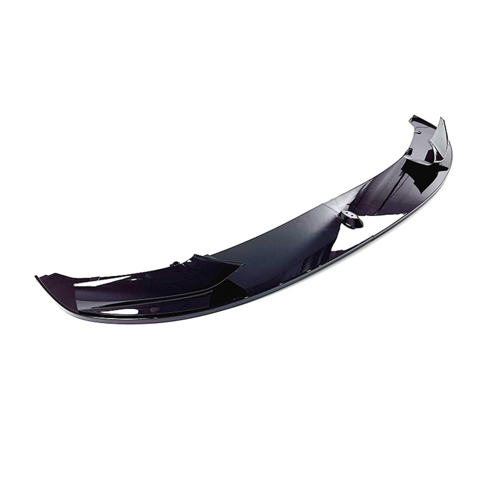 Kompatibel mit BMW 5 Series F10 F18 MP Style 2010-2016, Frontstoßstangen-Spoilerlippe, Auto-Unterkörper-Kit-Splitter,A Glossy Black