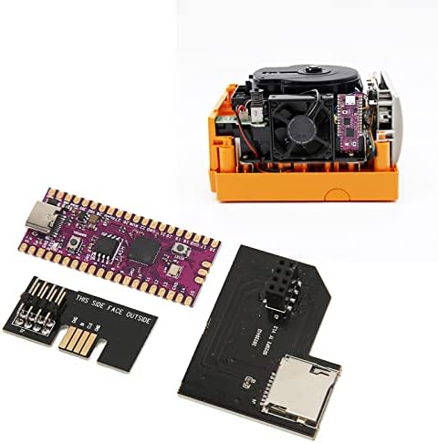 RasPi Pico Boot, ARM Cortex M0+ Cores, 256kb RAM, 30 GPIO Pins, 16MB QSPI Flash, 512GB SD2SP2 Storage, for Game Console, with Swiss Adapter - Image 4