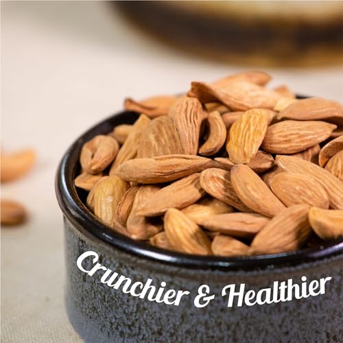 Image of NOTTY NUTS Premium Raw Mamra Almonds 750GM Pure Rich in Protein| 100% Natural and Quality Badam Giri | Dry Fruits Real Nuts
