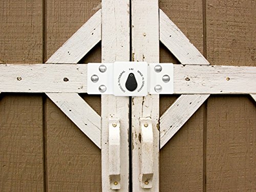Image of ABUS 141 /200 Diskus Integral Hasp White with 26 /70 Diskus Padlock Keyed Different