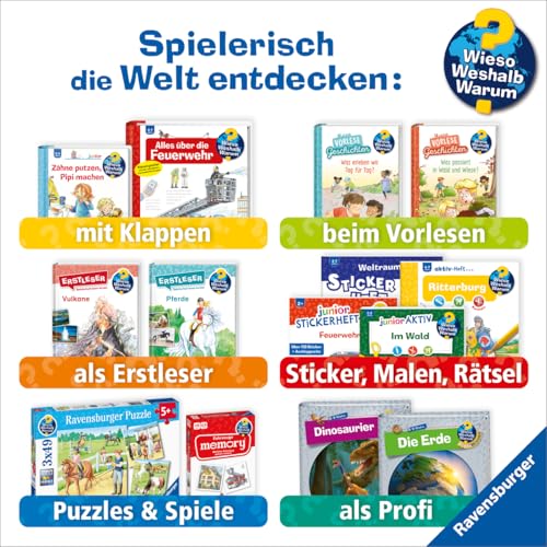 Wieso? Weshalb? Warum? Stickerheft – Feuerwehr (ab 4 Jahre - mit über 300 Stickern)