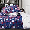 FOCO Philadelphia 76ers NBA Team Color Bed in a Bag Comforter Bedding 5 Piece Set - Twin #3