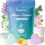 Shower Steamers Aromatherapy for Women Men,10 Pack Organic Essential Oils, Spa Relaxation,Travel Essentials Aromatherapy Bath,Birthday Gifts for Her