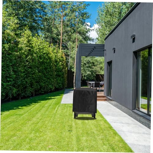 Cubierta para mulcher eléctrico con protección resistente de jardín para evitar polvo 6