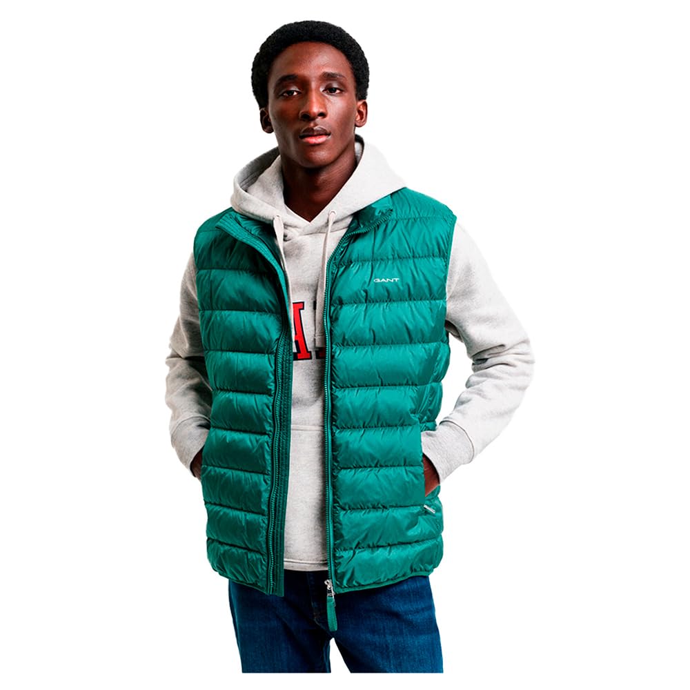 Gant Men's Woody Green Light Down Vest M